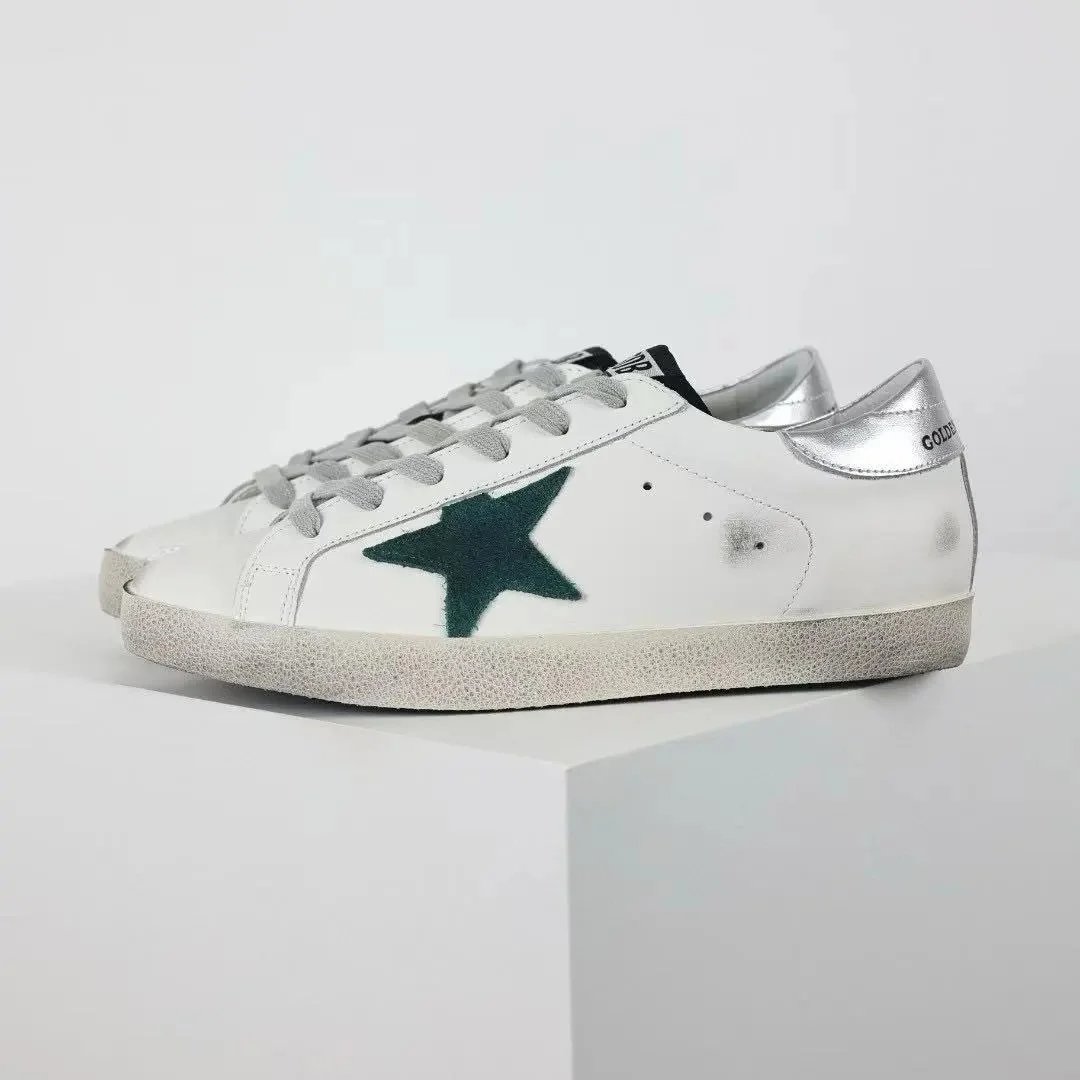 Golden Goose Sneakers Super-Star glitter star low-top — 6