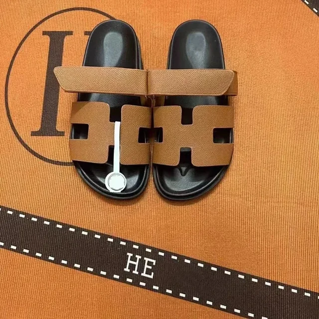 Hermès Sandals Adjustable H-cutout slide product detail image 2