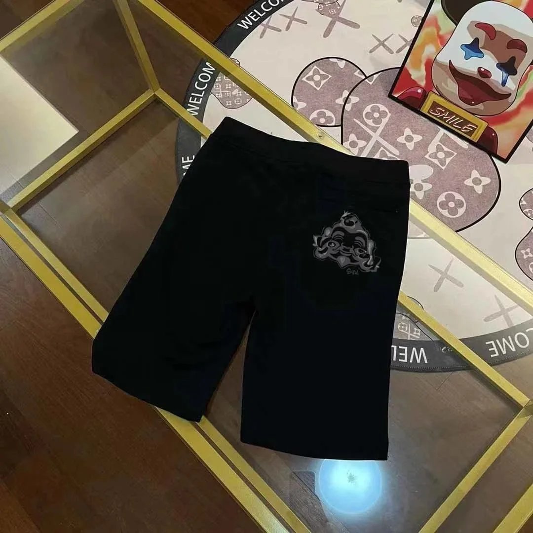 Evisu Shorts Logo Graphic — Evi*s u