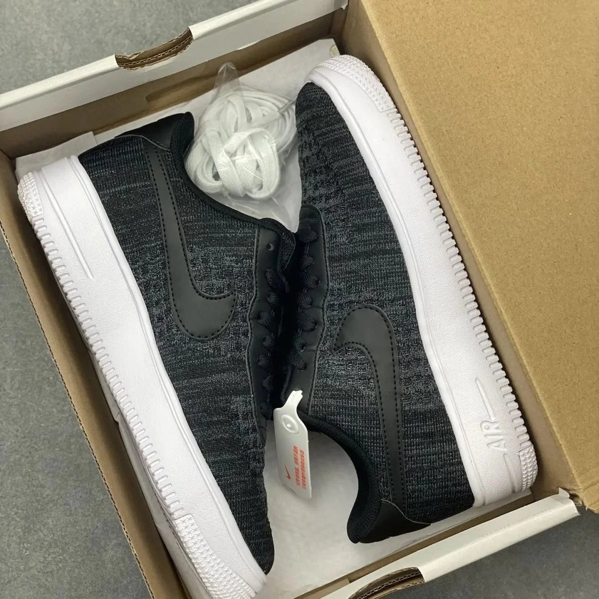 Nike Sneakers Air Force 1 Low with skeletal Swoosh detail — Style 22