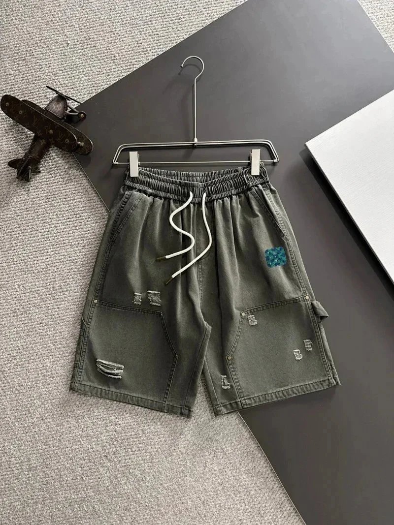 Loewe Shorts Drawstring with Anagram logo embroidery — 12LOE*WE