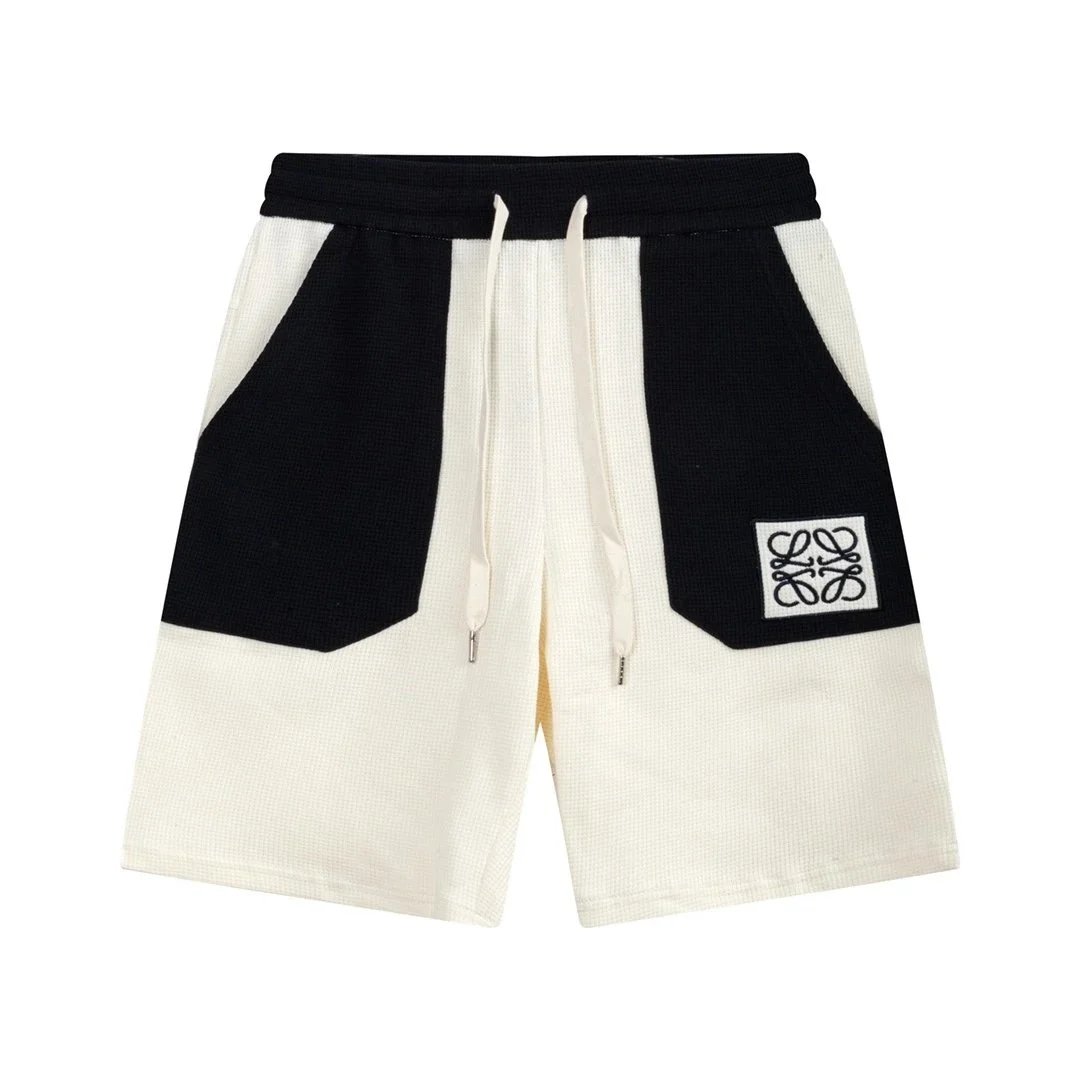 Loewe Shorts Drawstring with Anagram logo embroidery — 25LOE*WE