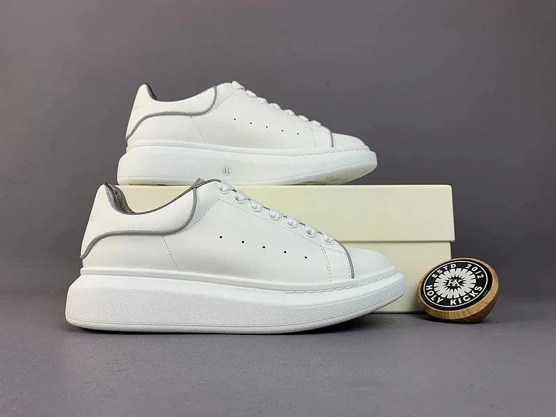 Unbranded Sneakers Low-top lace-up with oversized soles and perforated side panels — 15