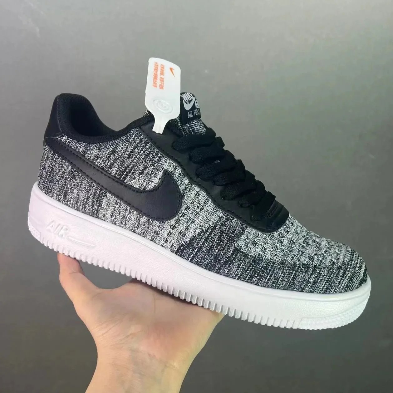Nike Sneakers Air Force 1 Low with skeletal Swoosh detail — Style 20