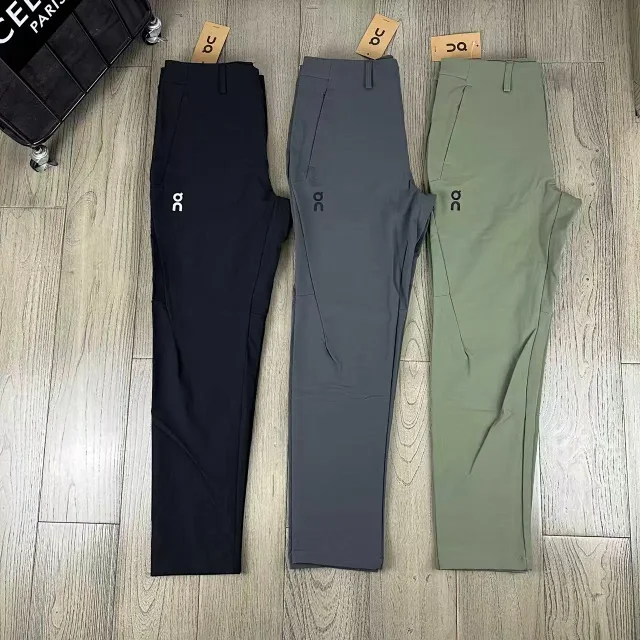 On Trousers Straight-Leg Logo product detail image 1