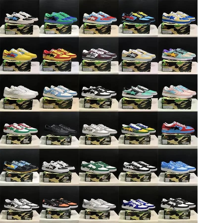 A Bathing Ape Sneakers BAPE STA low-top star-panel image 1