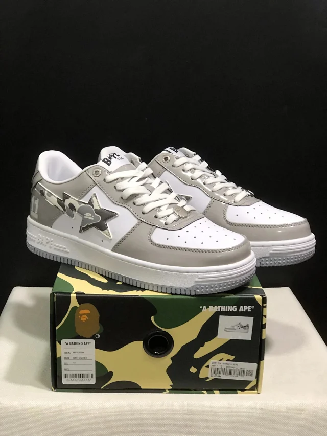 A Bathing Ape Sneakers BAPE STA low-top star-panel product detail image 2