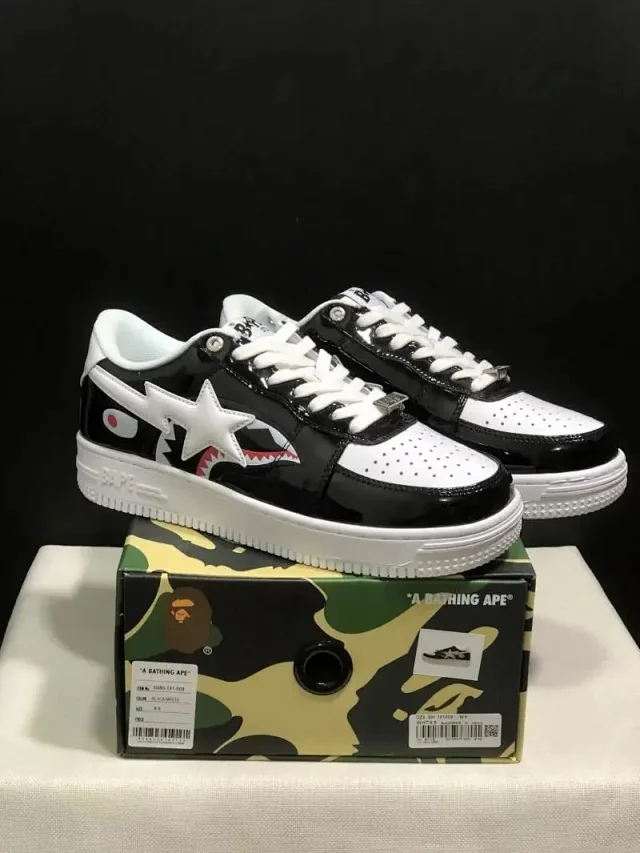 A Bathing Ape Sneakers BAPE STA low-top star-panel product detail image 5