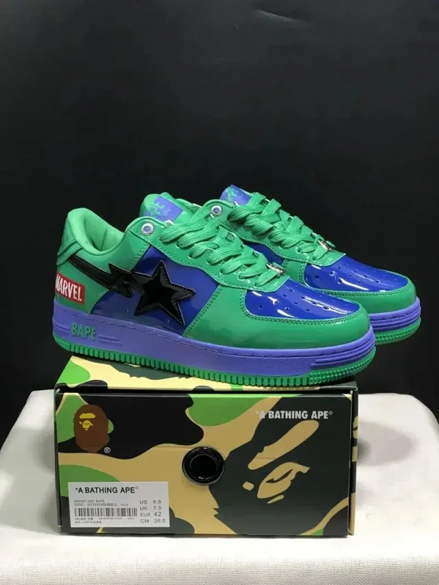 A Bathing Ape Sneakers BAPE STA low-top star-panel product detail image 29