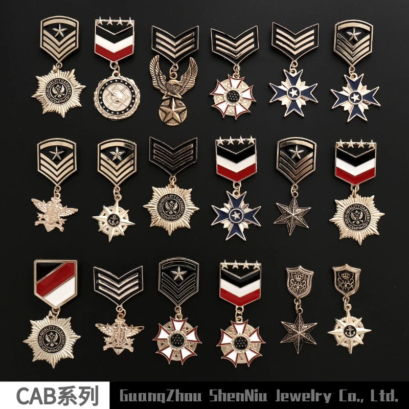 CAB Series Metal Badges/Medals