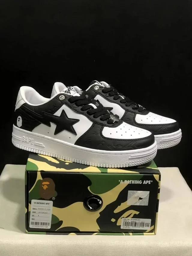 A Bathing Ape Sneakers BAPE STA low-top star-panel product detail image 16