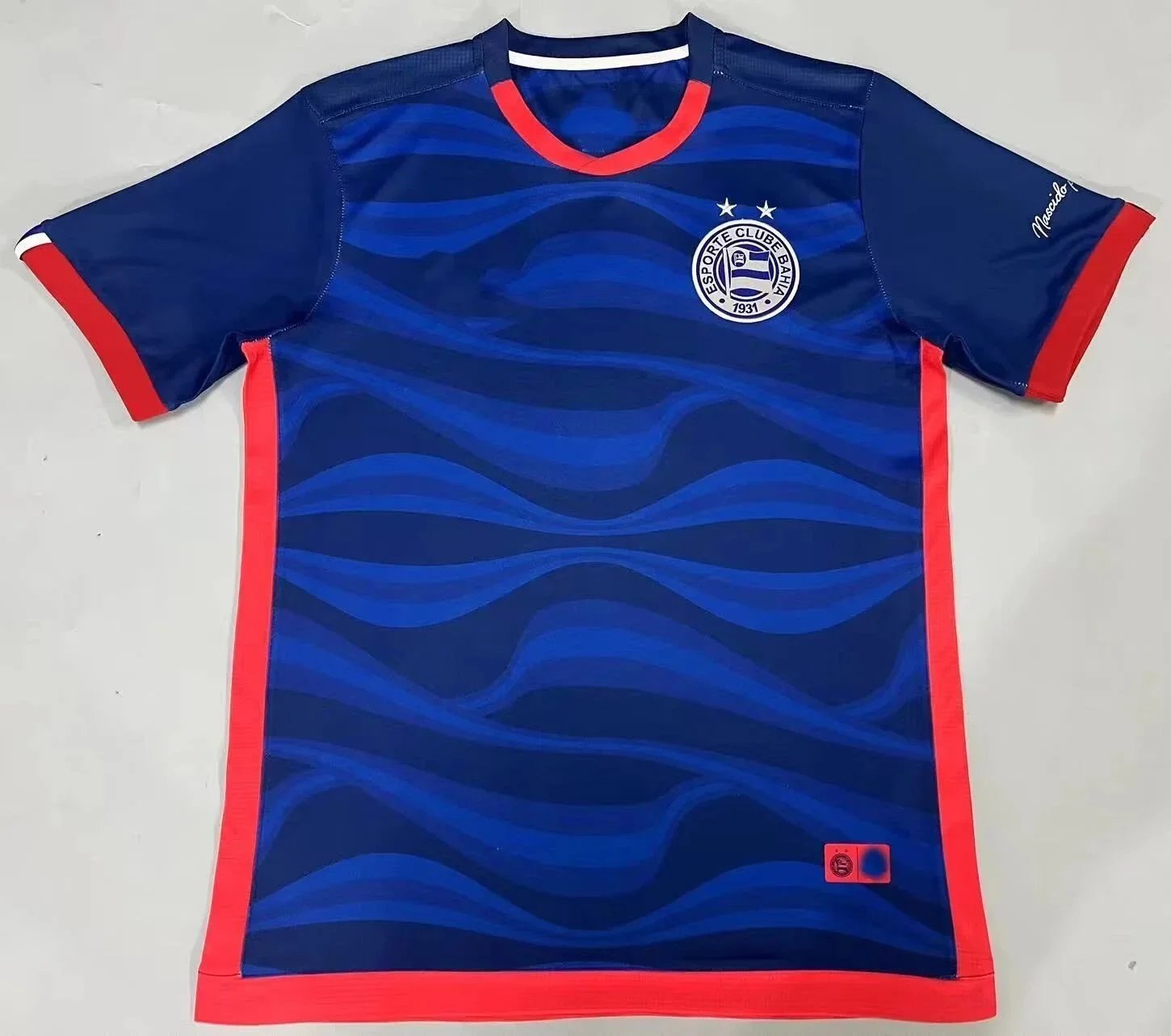 Unbranded Football Jerseys Brazilian Club Designs — 24-25 Bahia, two away fans
