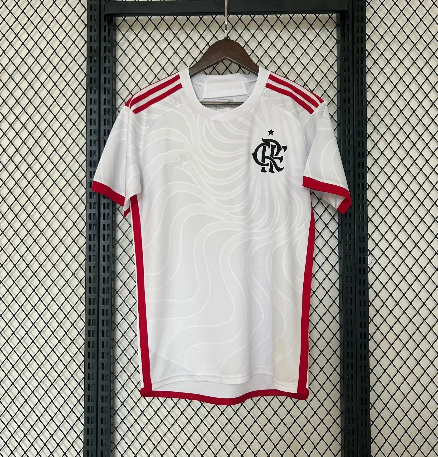 Unbranded Football Jerseys Brazilian Club Designs — 24-25 Flamengo away game