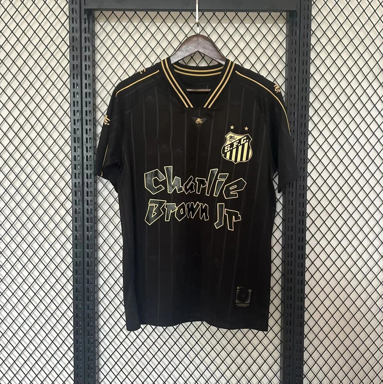 Unbranded Football Jerseys Brazilian Club Designs — 24-25 Santos Brown Limited Edition