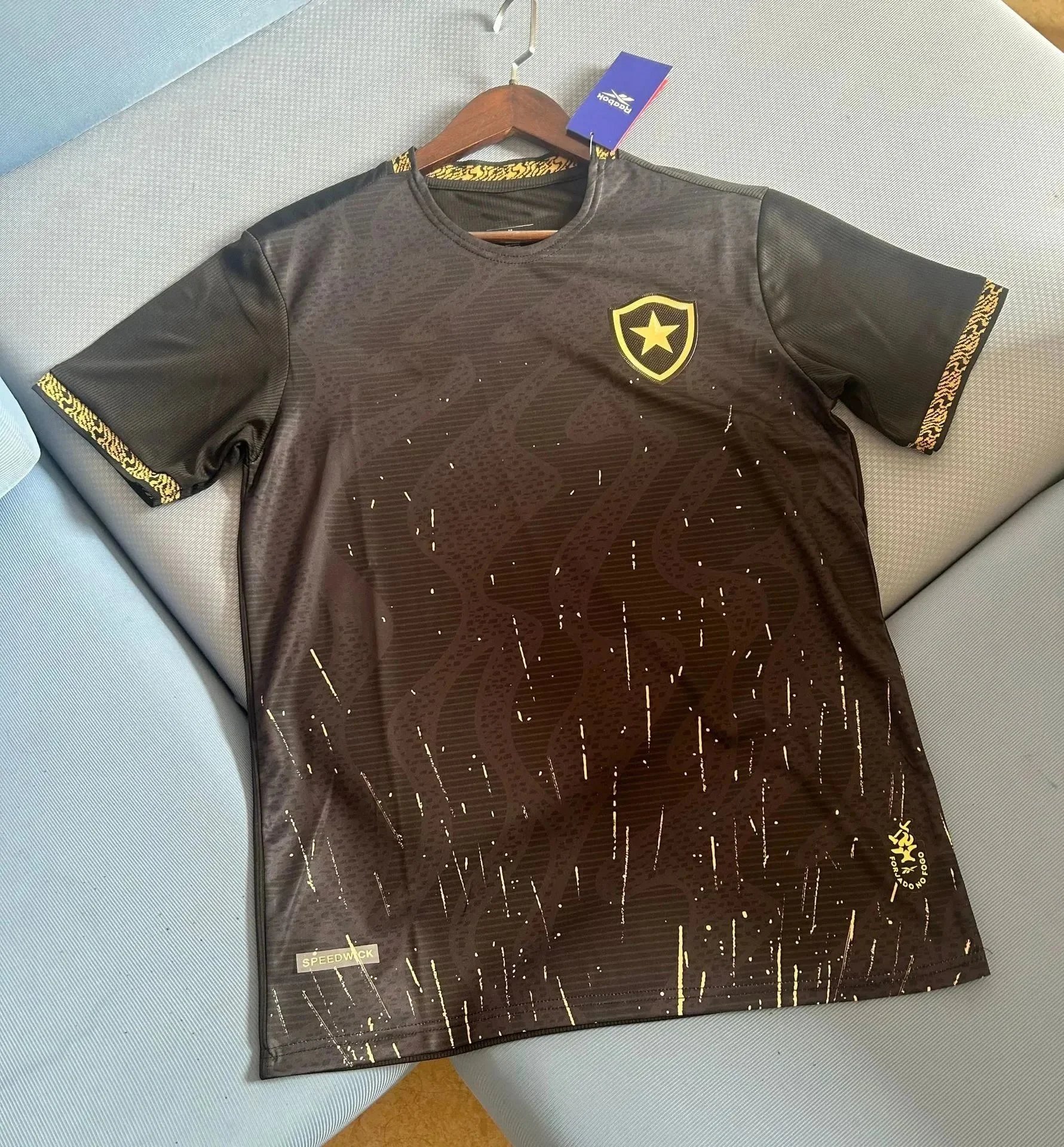 Unbranded Football Jerseys Brazilian Club Designs — 24-25 Botafogo away