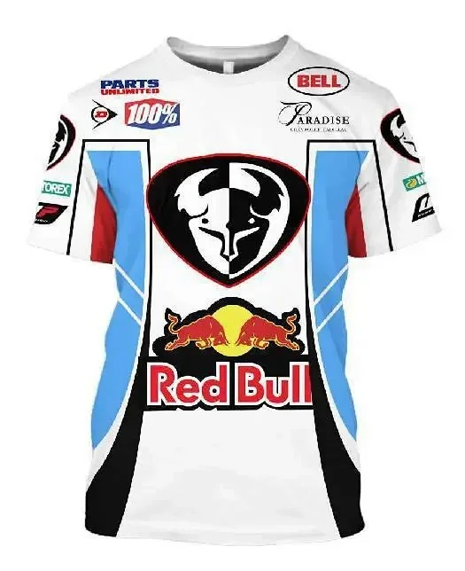 Ferrari T-Shirts Racing Sponsor Graphic T-Shirt product detail image 5