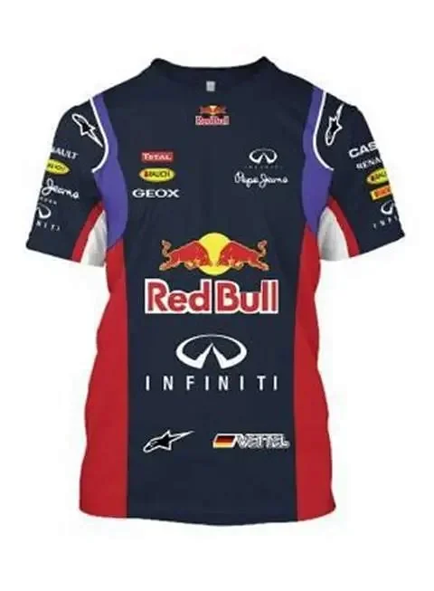 Ferrari T-Shirts Racing Sponsor Graphic T-Shirt product detail image 8