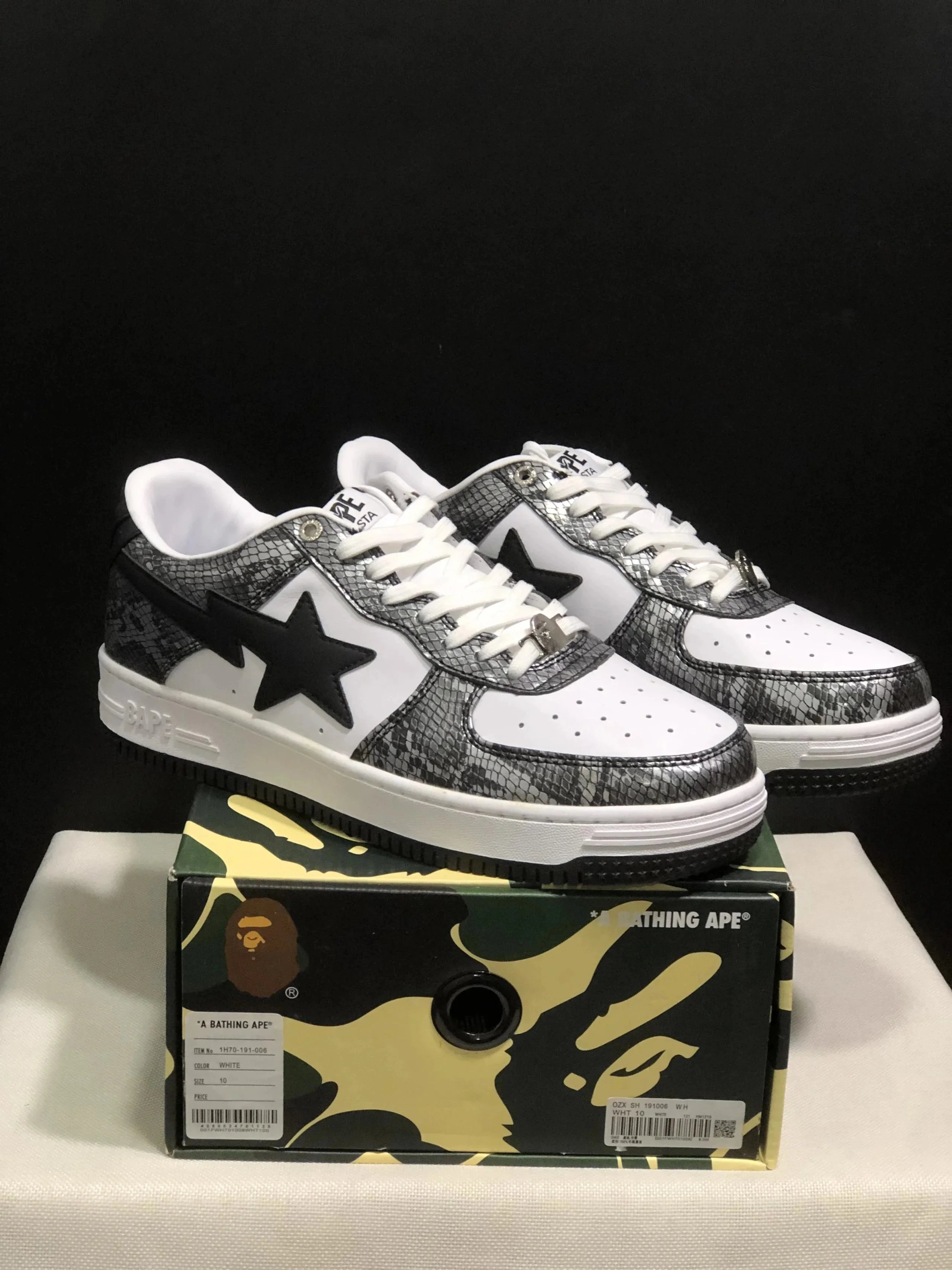 A Bathing Ape Sneakers BAPE STA low-top star-panel — 9
