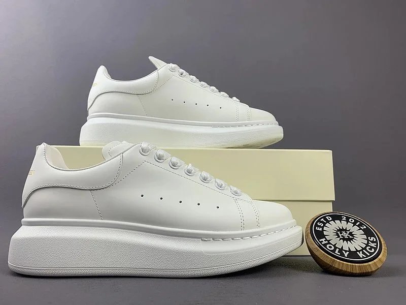 Unbranded Sneakers Low-top lace-up with oversized soles and perforated side panels — 19