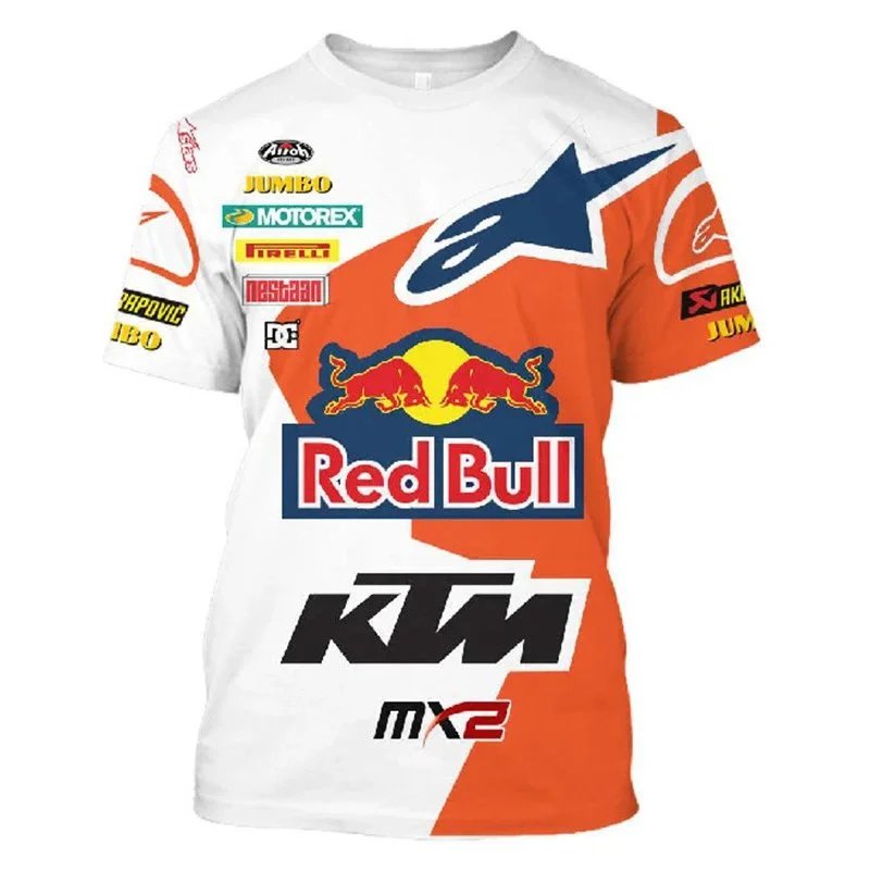Ferrari T-Shirts Racing Sponsor Graphic T-Shirt — 3