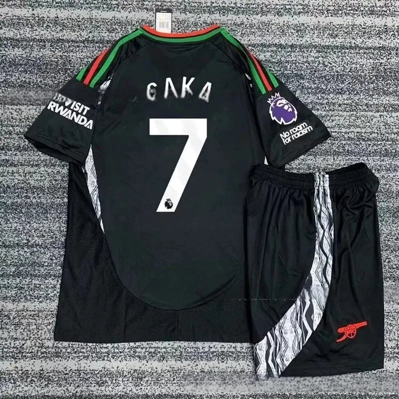 Adidas Football Jerseys 24/25 Club Jersey and Shorts Set — 24-25 Arsenal away-7 No. Saka