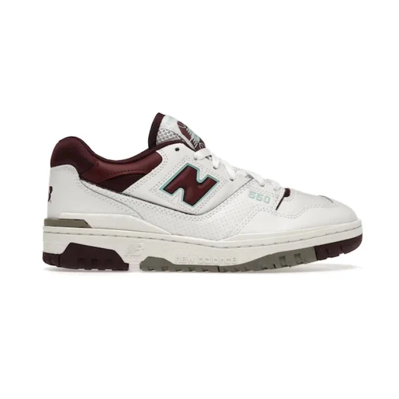 New Balance Sneakers 550 — Burgundy Cyan BB550WBG