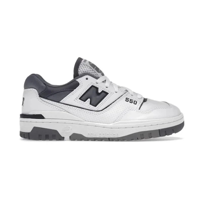 New Balance Sneakers 550 — White Grey Dark Grey BB550WTG