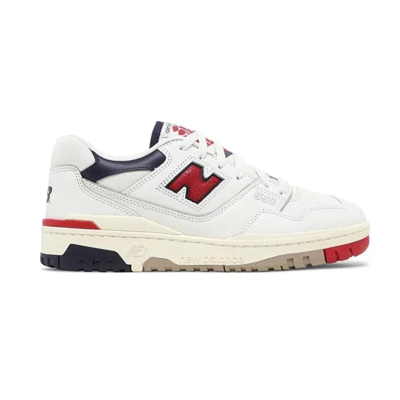 New Balance Sneakers 550 — White Navy Red BB550A3