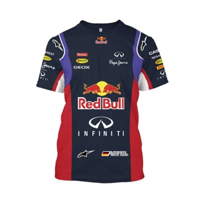 Ferrari T-Shirts Racing Sponsor Graphic T-Shirt — 4