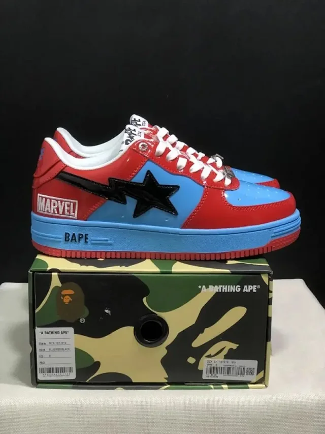 A Bathing Ape Sneakers BAPE STA low-top star-panel product detail image 15