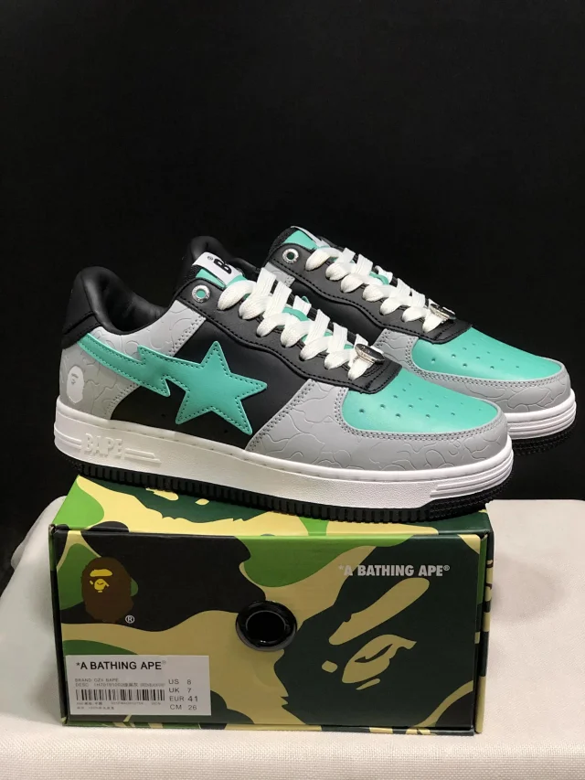 A Bathing Ape Sneakers BAPE STA low-top star-panel product detail image 18