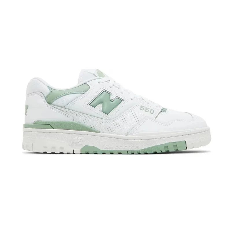 New Balance Sneakers 550 — White Mint Green BB550FS1
