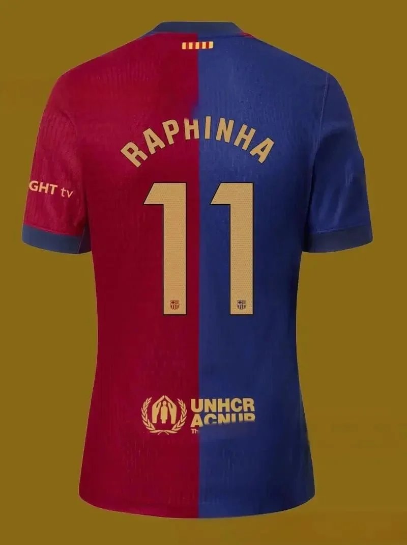 FC Barcelona Football Jerseys 2024/25 Home Jersey — Fan+11 La Liga No.