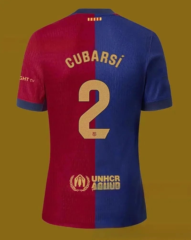FC Barcelona Football Jerseys 2024/25 Home Jersey — Fan+2 La Liga No.