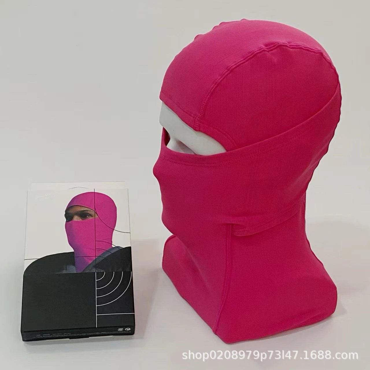 Unbranded Hats Full-Face Balaclava Mask — Pink mask
