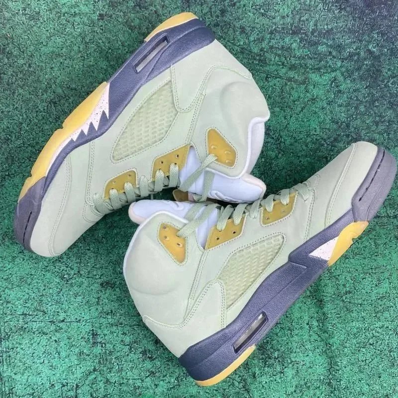 Nike Sneakers Air Jordan 5 high-top — Brownish green