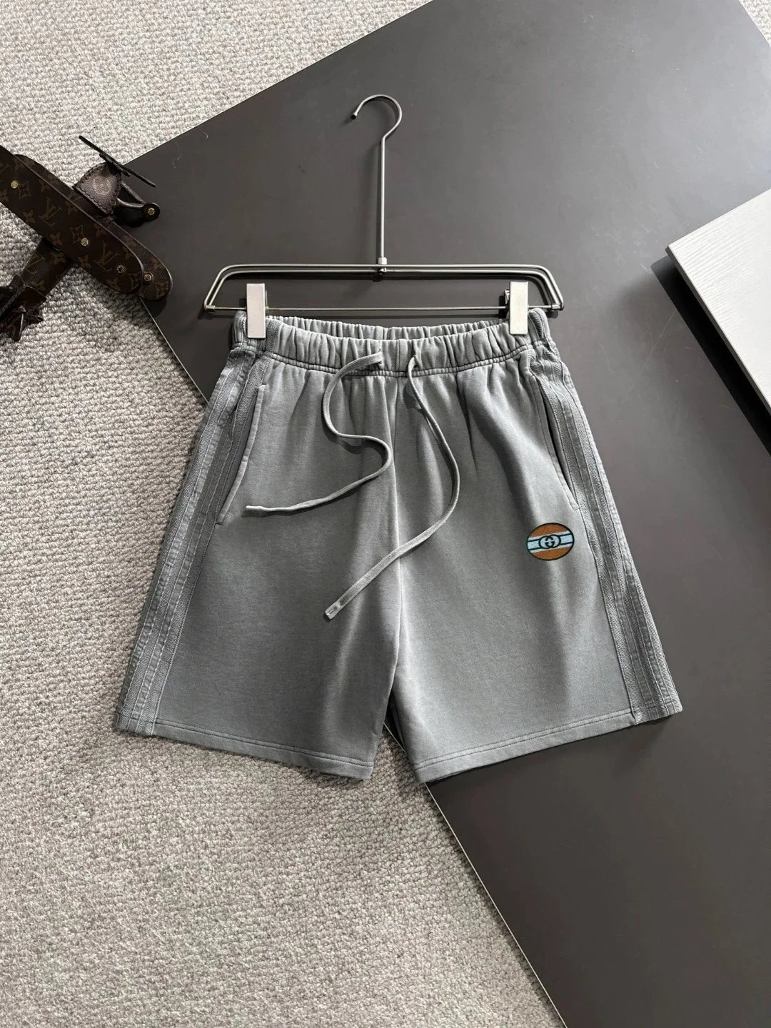 Gucci Shorts Elastic-Waist Drawstring — 17GU*CCI