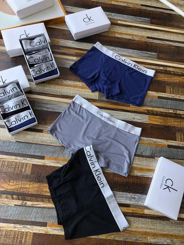 Calvin Klein Underwear Men's mesh boxer briefs, 3-pack product detail image 9