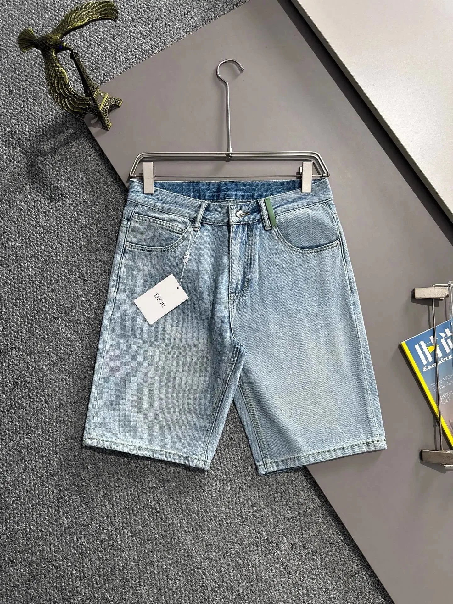 Chrome Hearts Shorts Distressed Denim — DIO*R