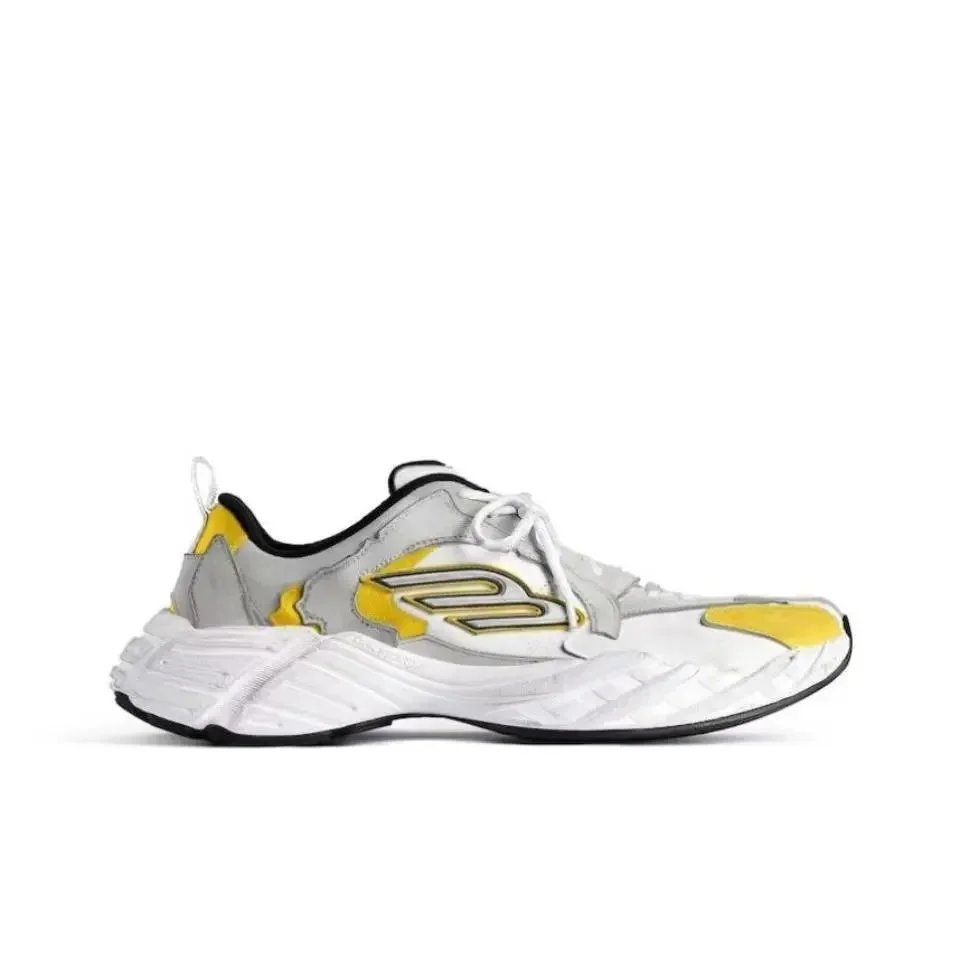 Balenciaga Sneakers Monday — White, gray, yellow