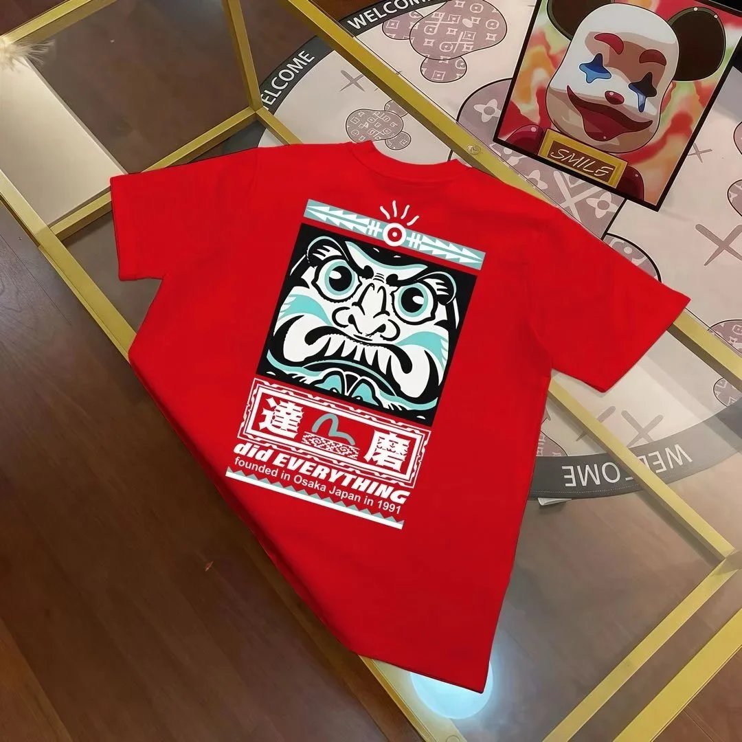 Evisu T-Shirts Short Sleeve Graphic — EVI *SU