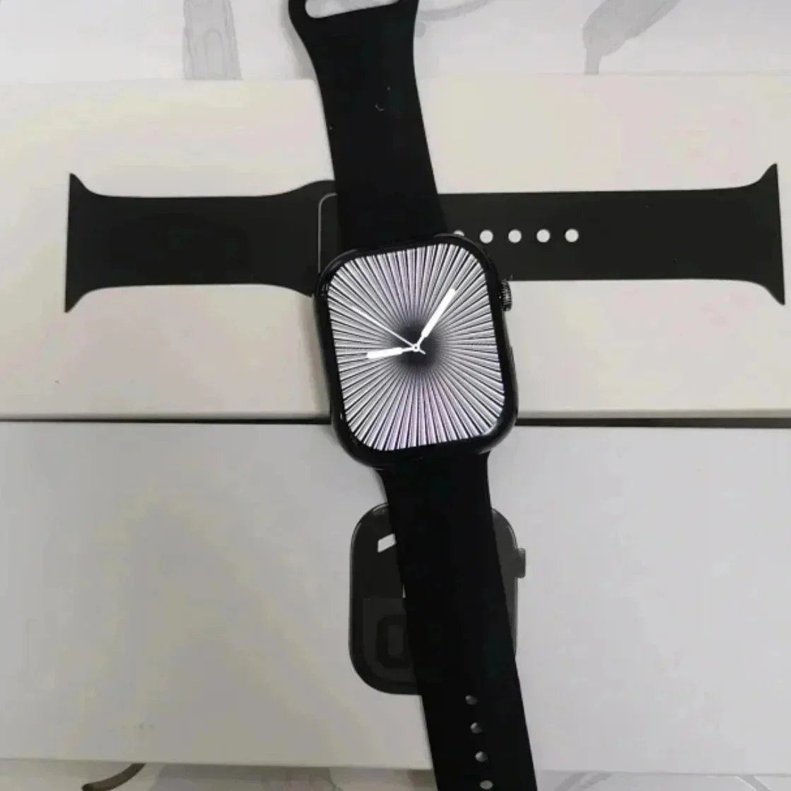Apple Smartwatches Ultra-style smartwatch — Watch S10 Black