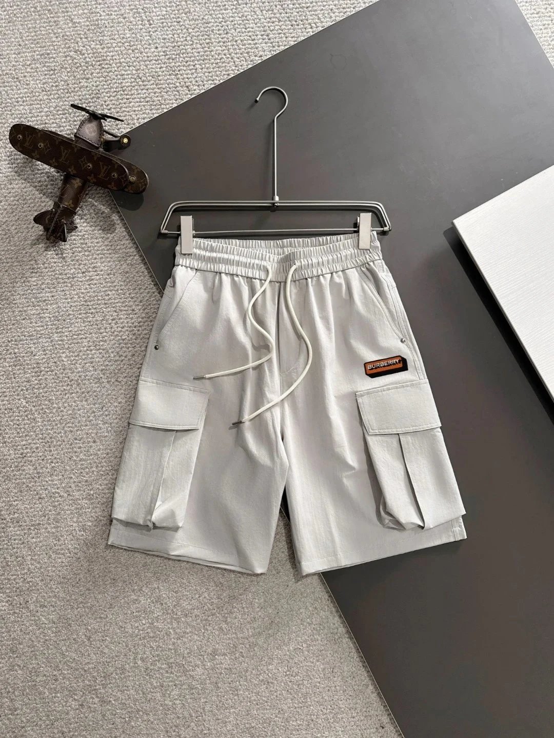 Loewe Shorts Logo Print Drawstring — B*URBERRY
