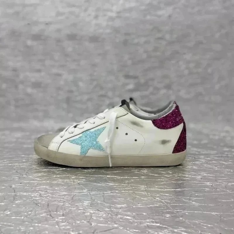 Golden Goose Sneakers Super-Star distressed star-appliqué — 04