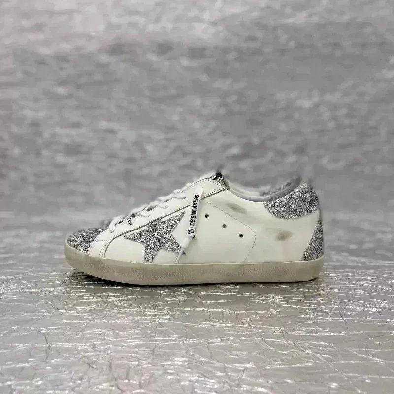Golden Goose Sneakers Super-Star distressed star-appliqué — 12