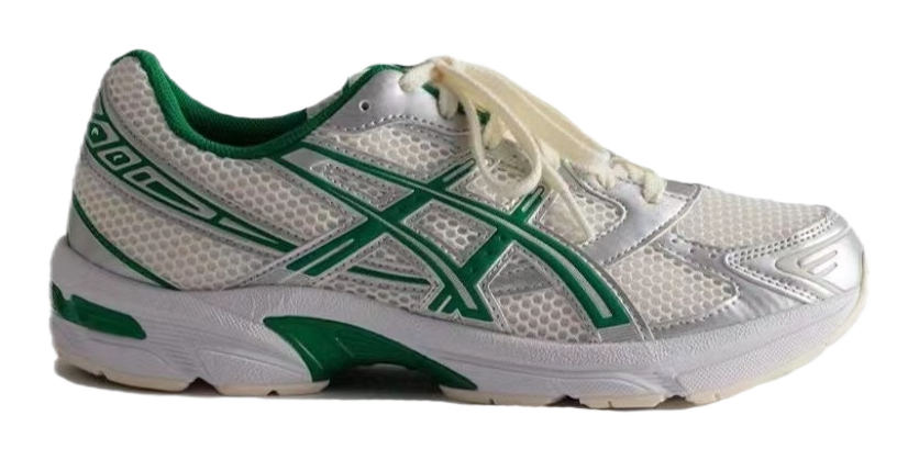 Asics Gel-Contend 4 White Green Running Shoes - 1