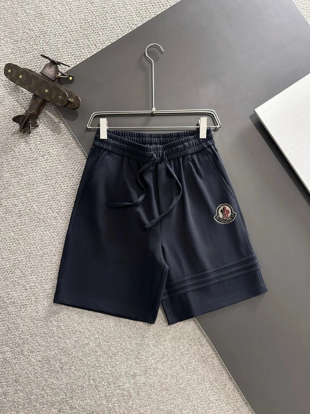 Loewe Shorts Logo Print Drawstring — MONC*LER