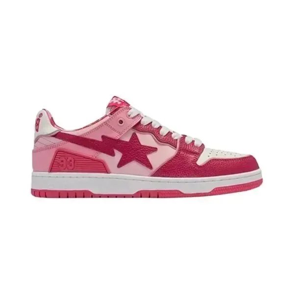 A BATHING APE Sneakers SK8 STA low-top star — #2ABCCamo-Red