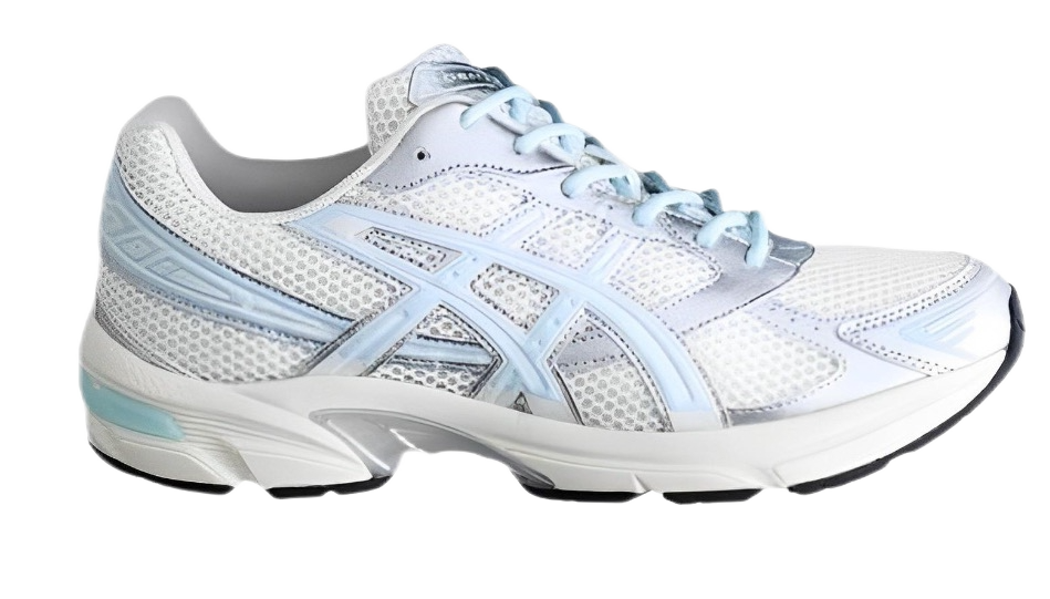 Asics Gel-Kayano 14 White Light Blue Running Shoes - 12