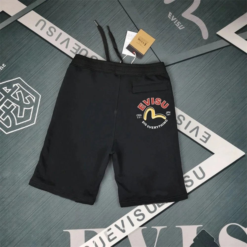 Evisu Shorts Logo Graphic — Evi*su